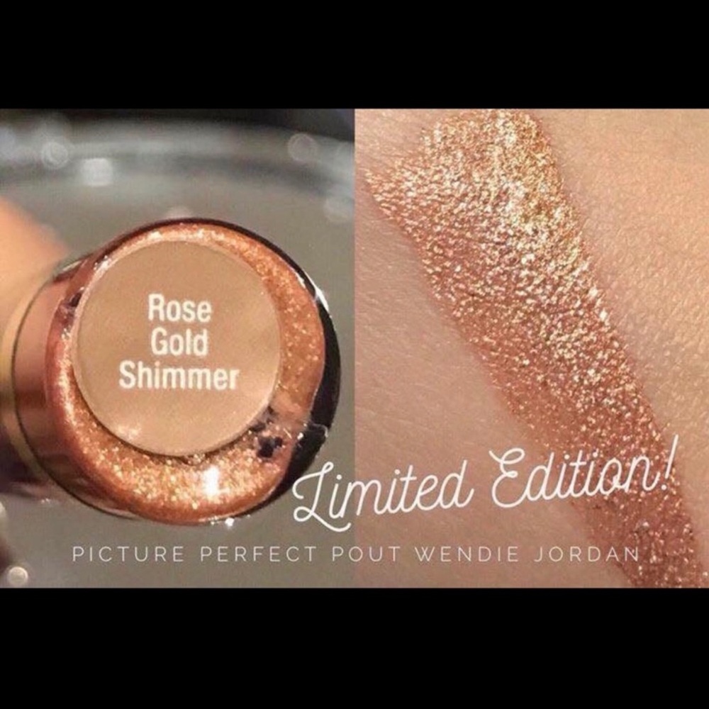 NWT limited edition rose gold shimmer shadowsence
